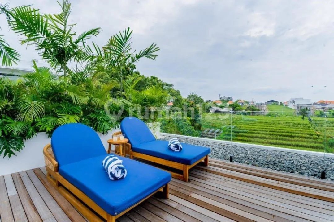 Villa 2Unit View Sawah Dkt Pantai Furnish Balkon Strategis Canggu - Image 4 of 4