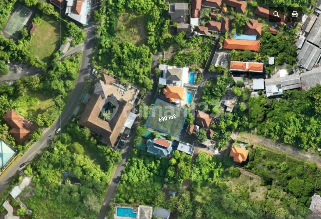 Tanah di Taman Mumbul Nusa Dua 690M2 - Link Hotel dan Villa - Image 2 of 4
