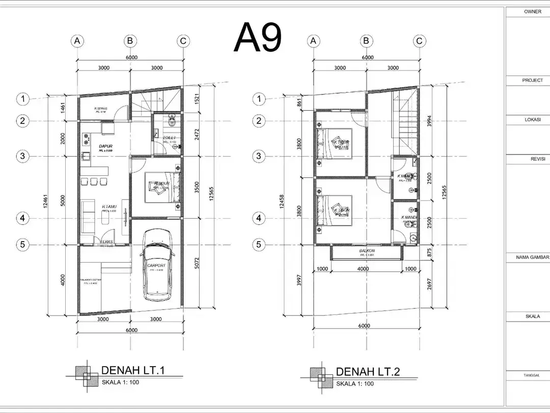 RUMAH CLUSTER JL. IMAM BONJOL DENPASAR BARAT BALI - Image 5 of 5