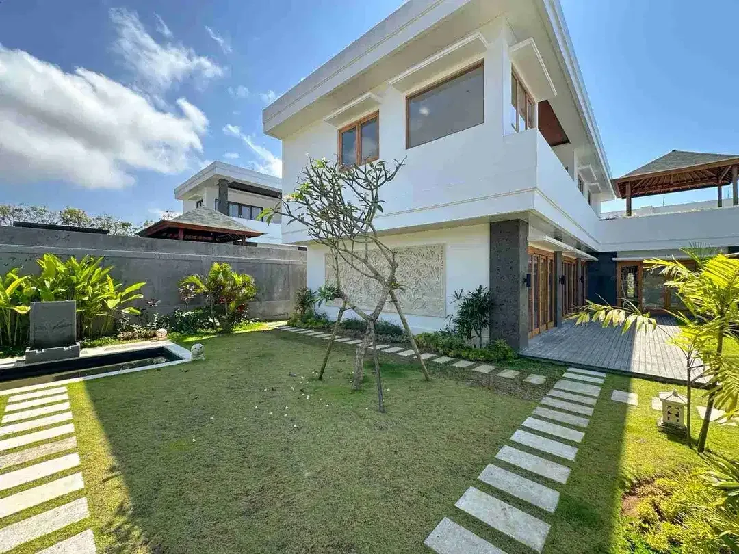 DIJUAL VILLA MEWAH BARU DENGAN 4 KAMAR TIDUR DAN PEMANDANGAN LAUT DI PECATU BALI - Image 4 of 10