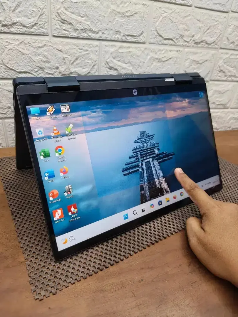HP Pavilion X360 2in1 Laptop intel Core i3 Gen-12 (8/512gb) MULUSS - Image 2 of 6