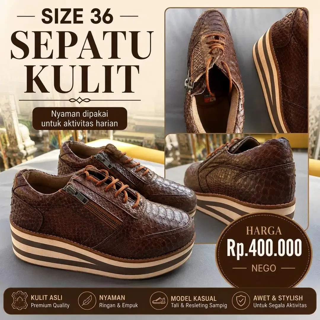 Sepatu Sekali Pakai Size 36 - Image 1 of 1