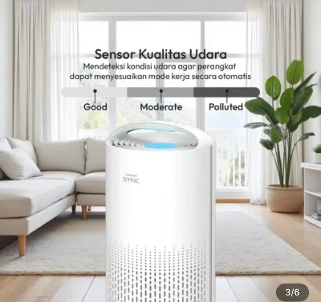Krisbow Sync Smart Air Purifier -wifi - Image 3 of 5