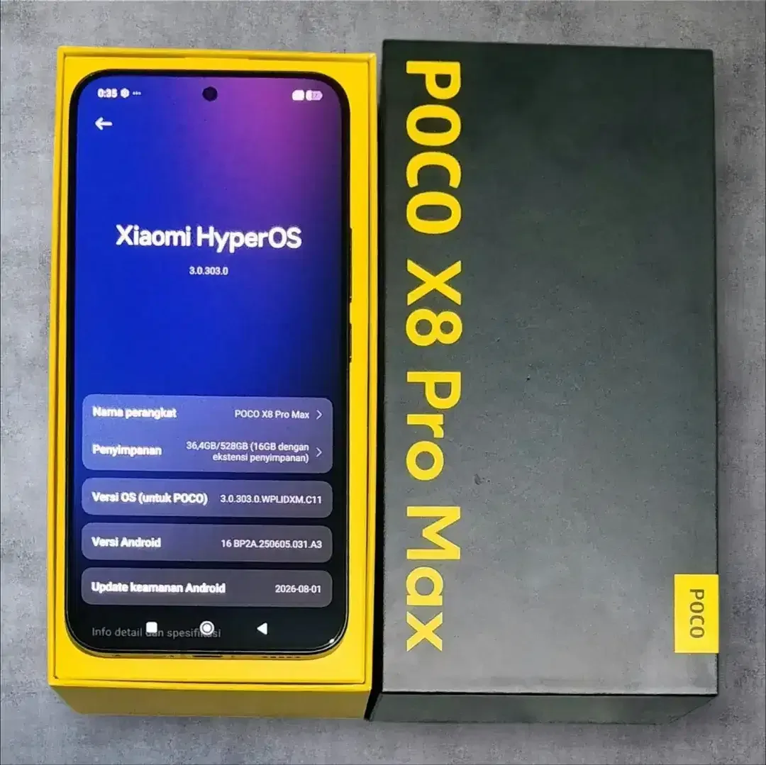 Poco X8 Pro Max 12/512 Garansi On - Image 3 of 5