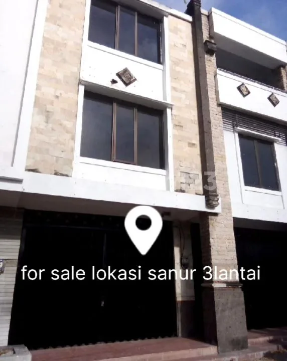 TOP URGENT DI JUAL RUKO LOKASI SANUR DENPASAR SELATAN - Image 1 of 3