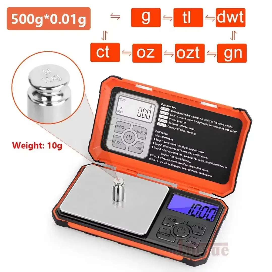 Terlaris timbangan emas digital max 300 gram bisa di cas/pakai batre - Image 1 of 3