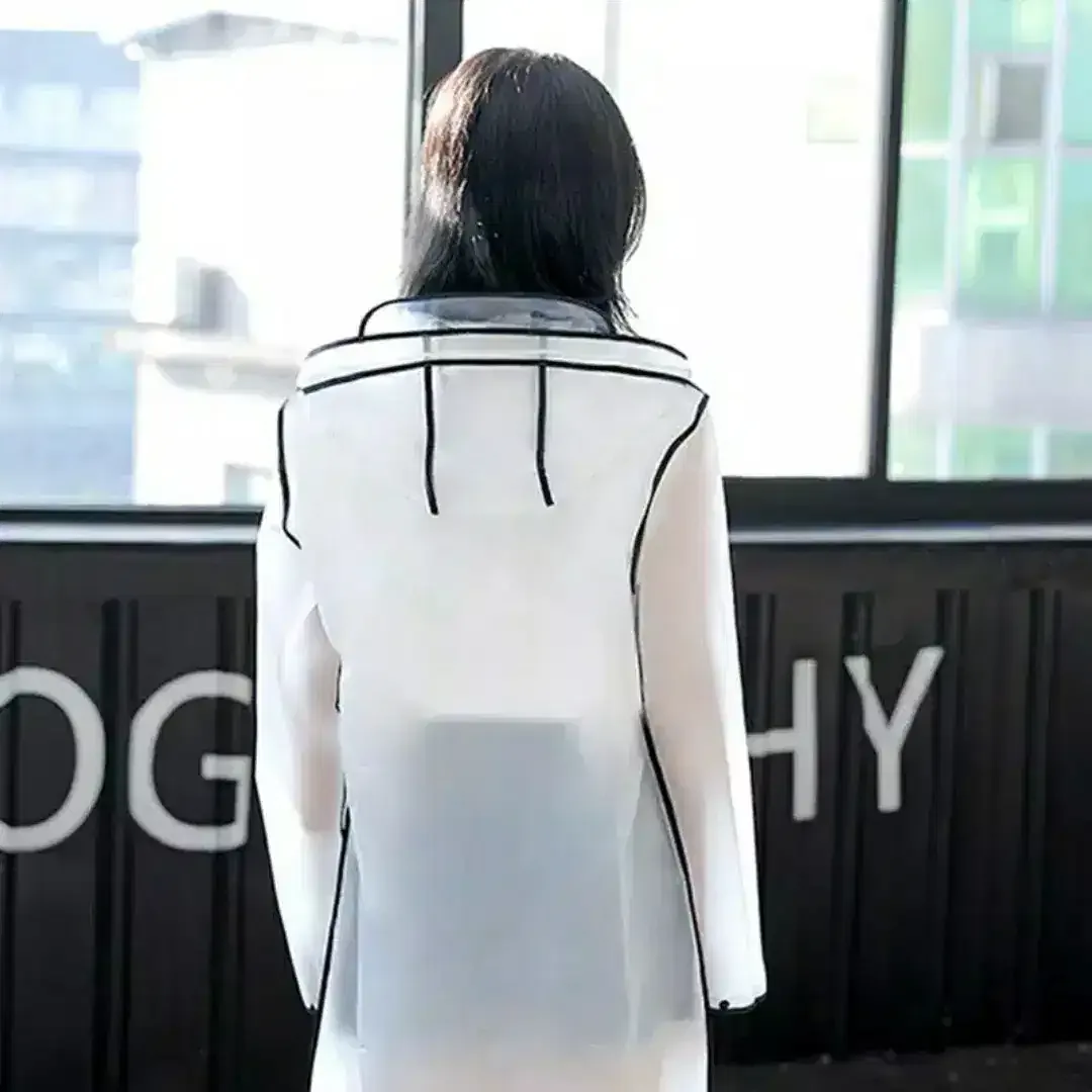 Jas Hujan Transparant without pocket - Image 3 of 6