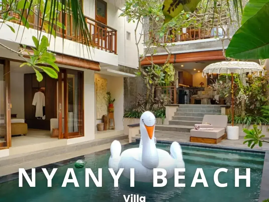Villa Pantai Nyanyi Pemandangan Sawah 5 Menit Ke Nuanu Dan Pantai Bali - Image 1 of 10