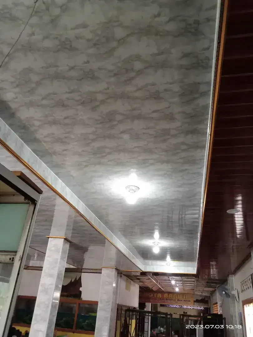 Plapon pvc terpasang rapi - Image 4 of 5