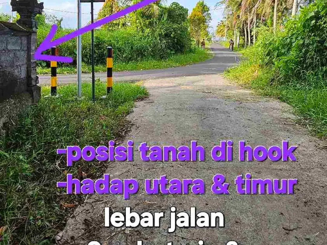 Jual Tanah 9,4are kawasan Pariwisata di Buwit area Tanahlot, Kedungu Tabanan Bali - Image 5 of 10