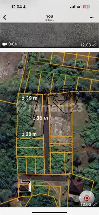 Tanah di Kutuh Dekat Pantai Pandawa 189 M² SHM - Image 2 of 4