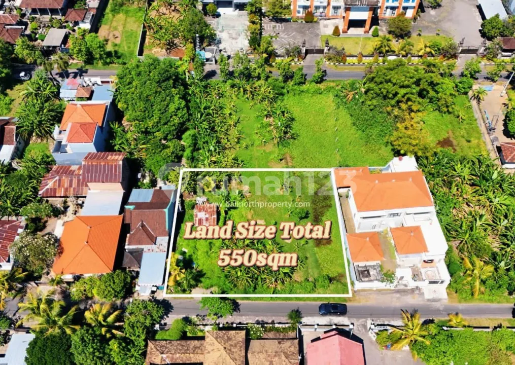 Dijual Tanah Strategis 550 MÂ² di Lc 8 Singaraja Bali Utara - Image 2 of 4