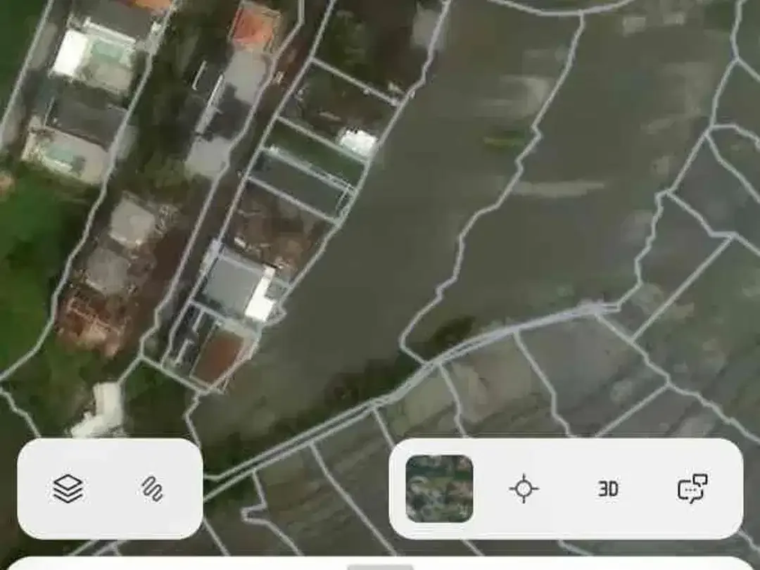lahan premium cemagi umalalang kawasan villa elite view sawah - Image 3 of 4