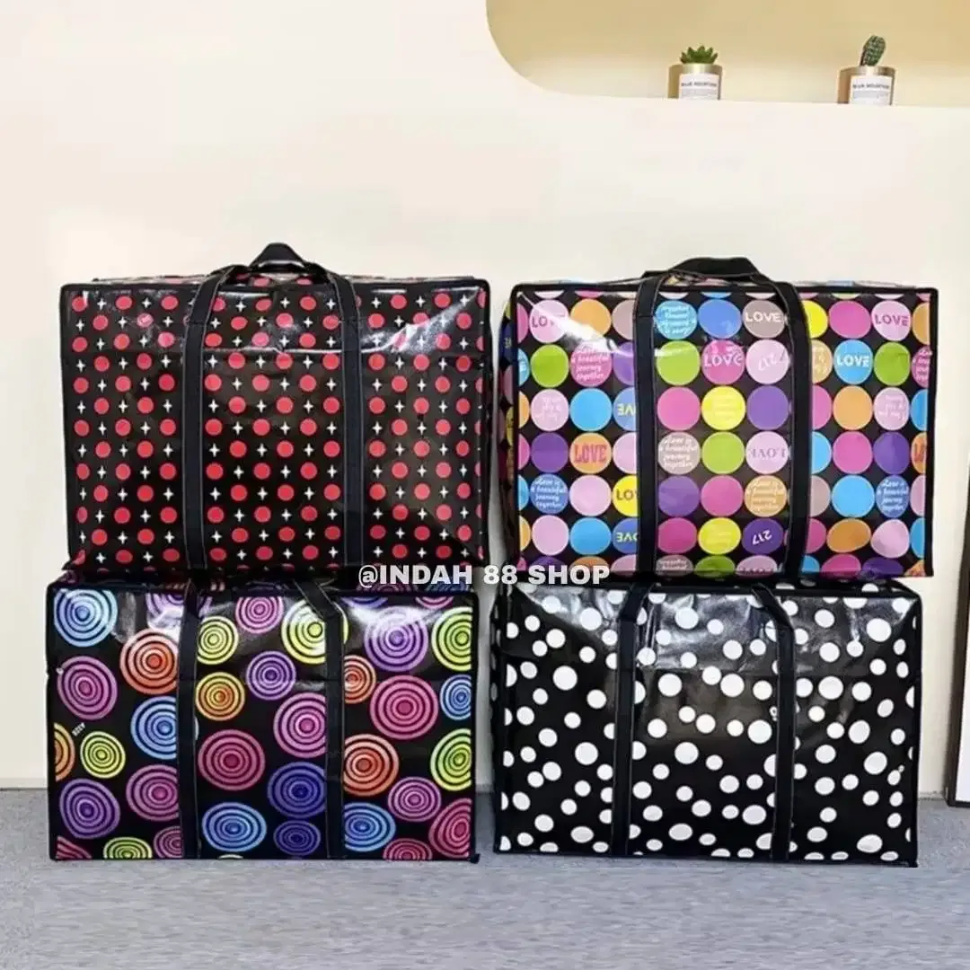 Tas Laundry Baju Kotor / Tas Karung Jumbo / Tas Baju Selimut Sprei Tal - Image 1 of 1
