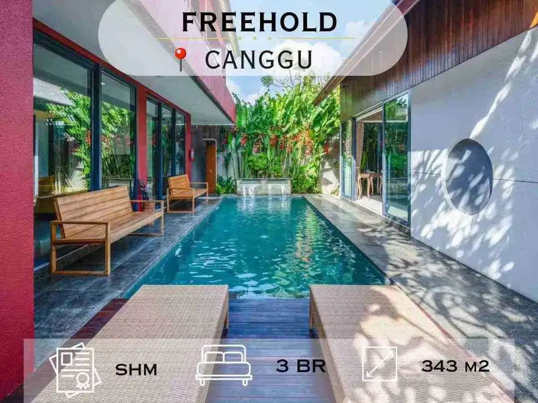 Luxury Villa Eksklusif di Canggu dengan Desain Modern - Image 1 of 10