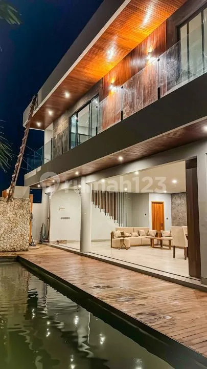 Villa baru, 3 kamar tidur, furnish, swimming pool, di Kaba Kaba, dekat Canggu, Bali - Image 3 of 4