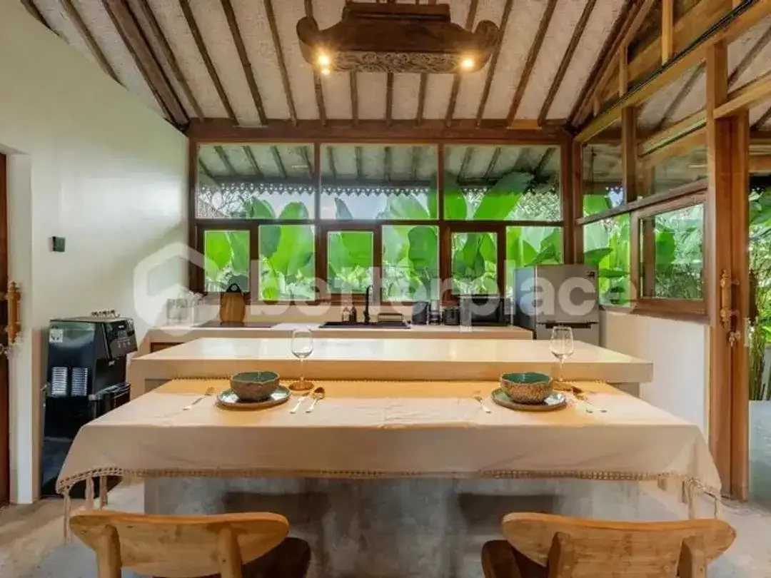 Two Terraces, One Pool, Endless Green — Authentic Joglo 2-Bed Villa Moments from Ubud's Cafés and Yoga Studios - Image 6 of 10