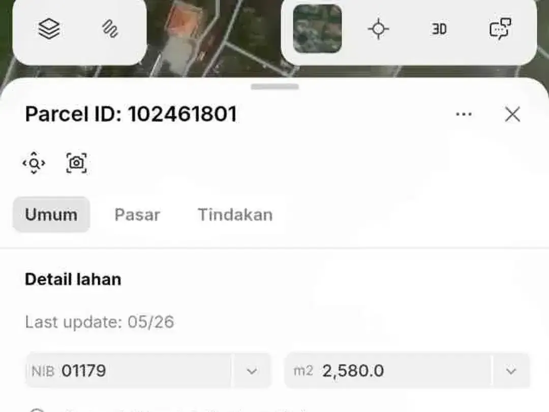lahan premium cemagi umalalang kawasan villa elite view sawah - Image 4 of 4