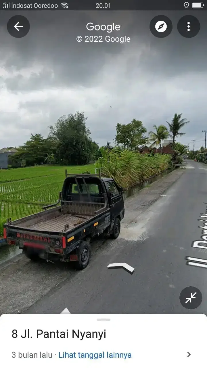 Turun Harga Lahan View Sawah & Los Sungai di Nyanyi - Image 2 of 3