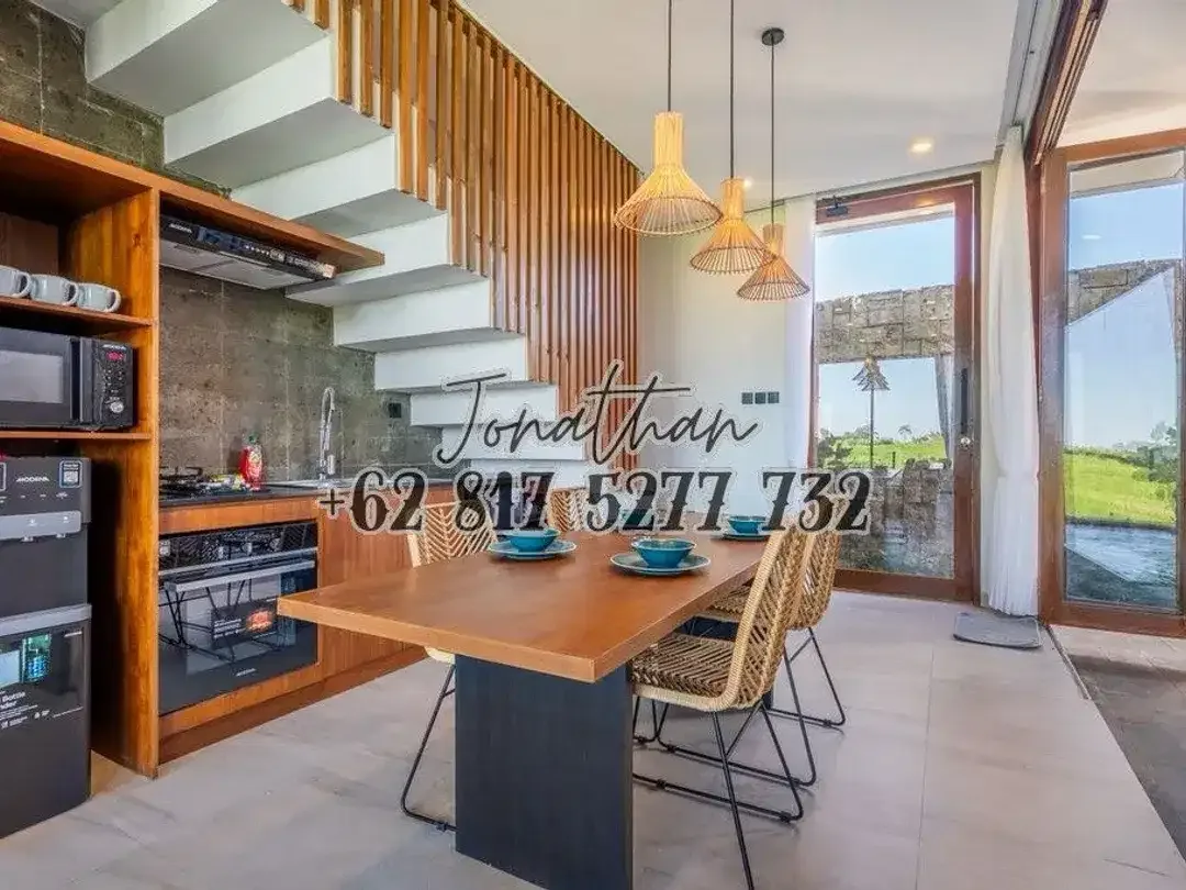 BRAND NEW VILLA 2BR VIEW SAWAH DAN SUNGAI DI KEDUNGU TABANAN - VSANG - Image 4 of 10