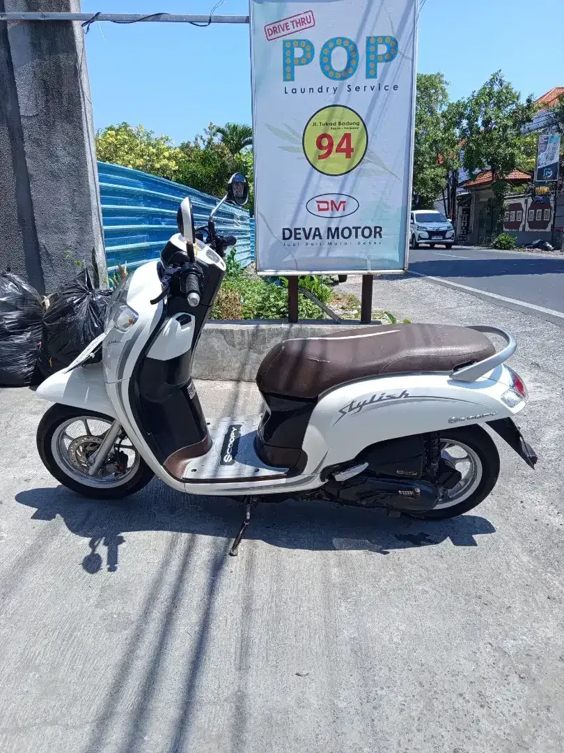 Scoopy 2019 putih Deva motor - Image 4 of 6
