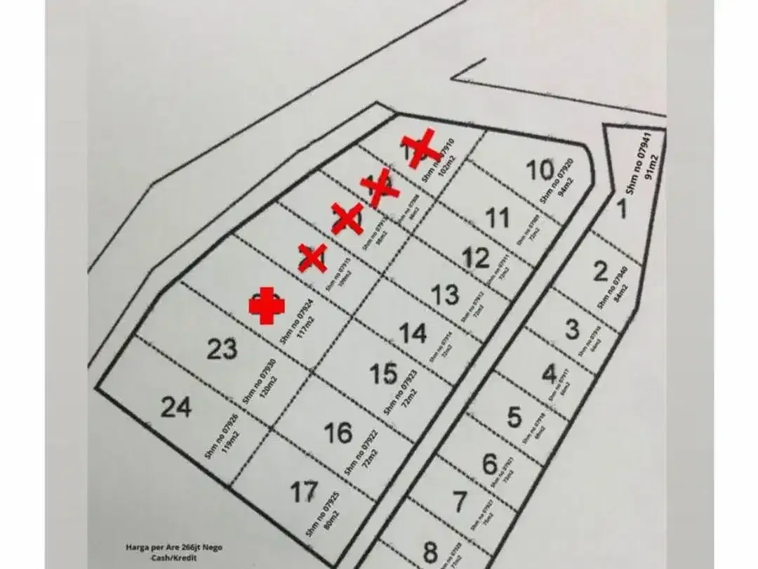 Dijual 10 Unit Kavling Pusat Kota Tabanan - Image 2 of 4