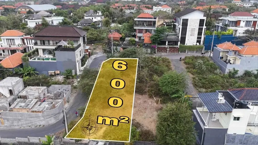 Tanah Strategis Lingkungan Villa Dekat Pantai di Nusa Dua Bali - Image 2 of 10