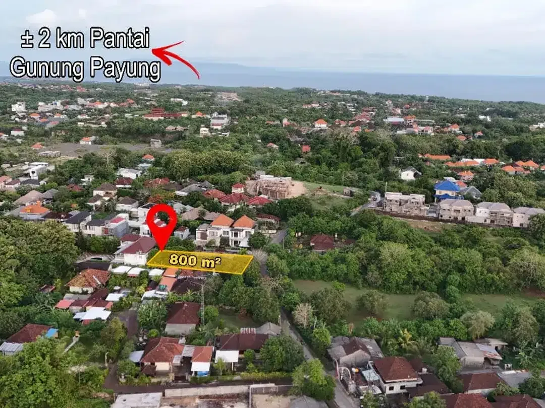 Tanah Premium di Jalan utama, 6 Menit ke Pantai - Image 10 of 10