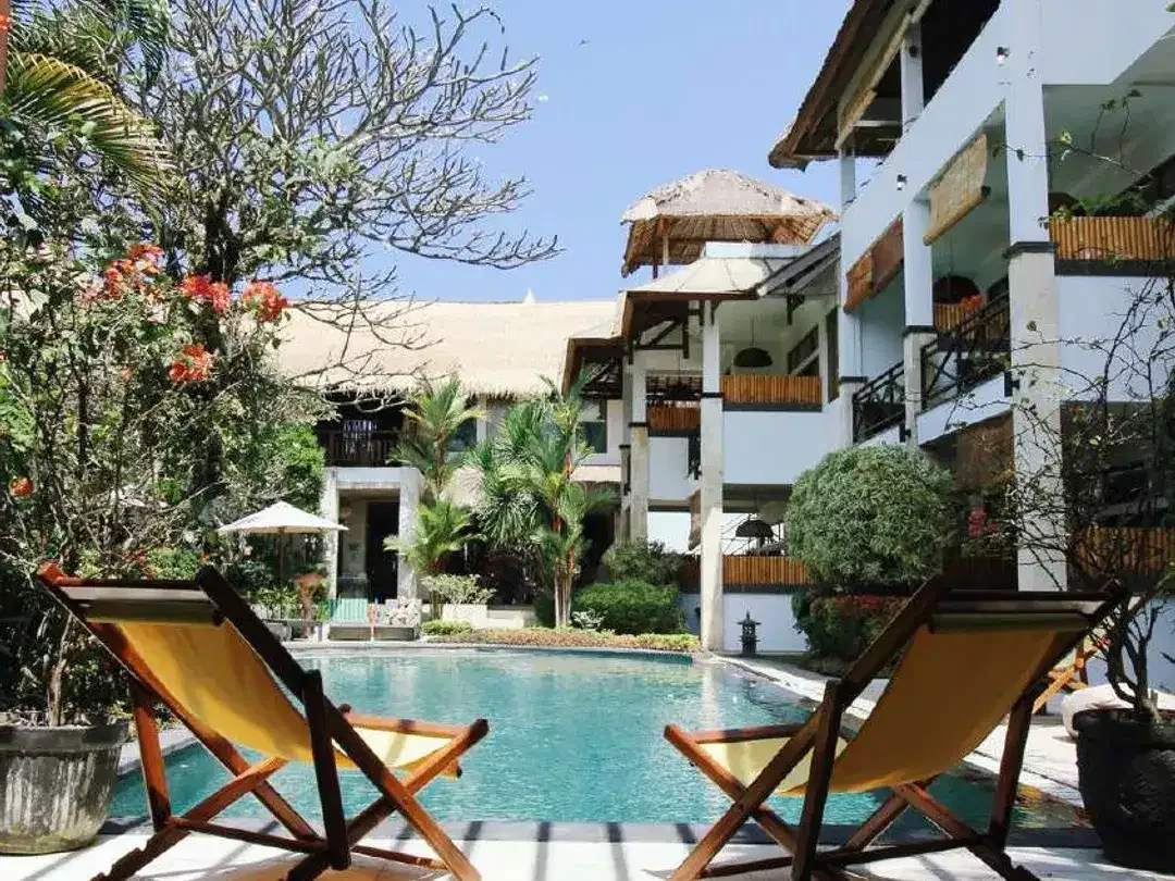 A resort in just 200 meters from the ocean in Canggu for lease - Image 1 of 10