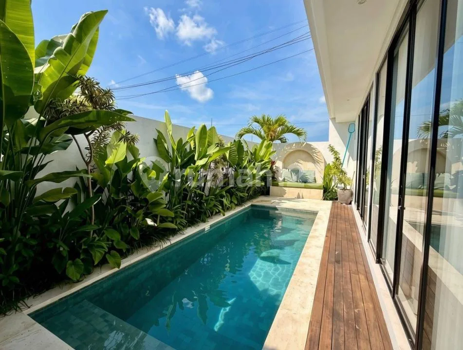 Yearly Rent 2 Bedrooms Modern Villa Furnished In Canggu Bali - Image 2 of 4