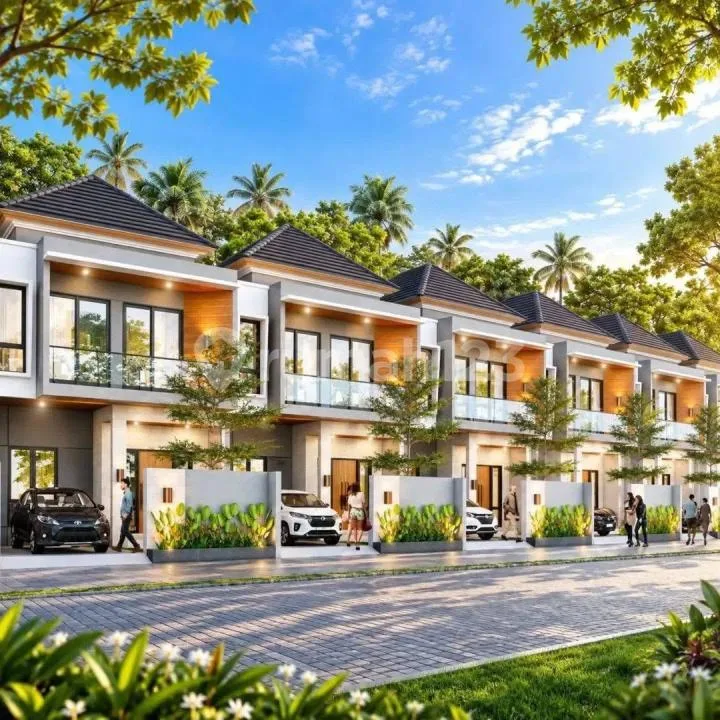 Rumah Baru Modern Dalam Cluster Dekat ke Sanur - Image 1 of 4