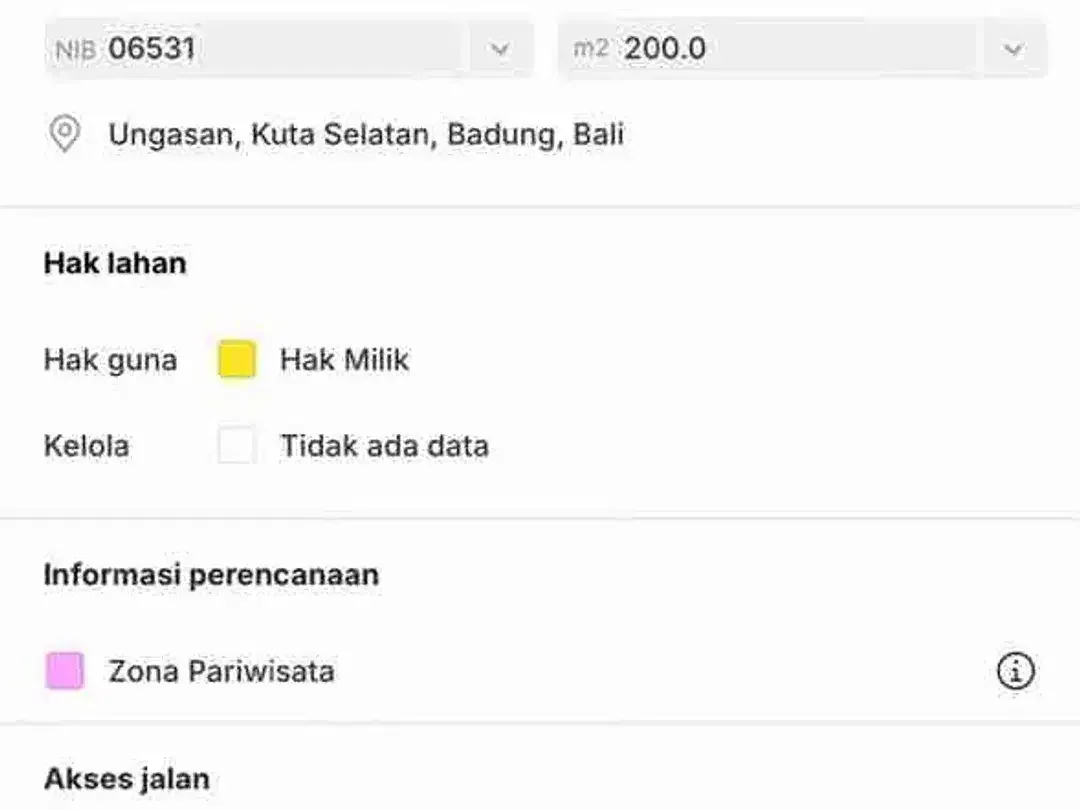 Dijual Tanah 200m2 Dekat Renaisance Balangan - Image 10 of 10