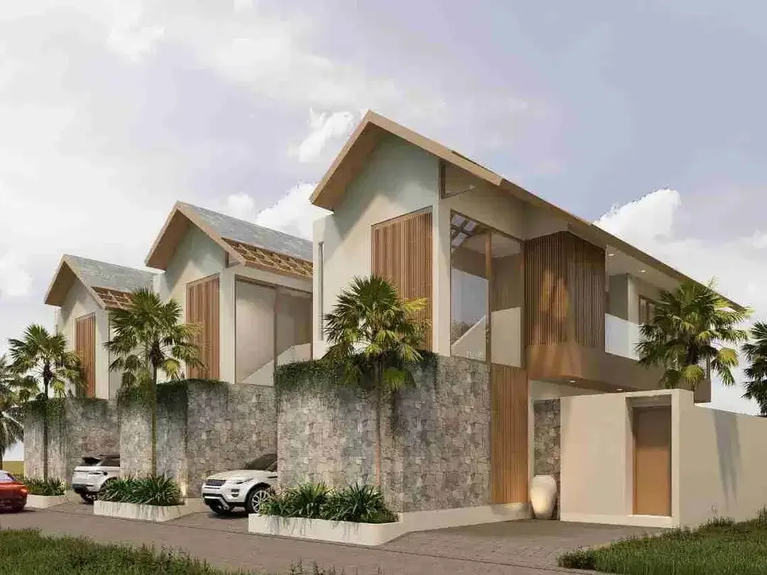 Villa Modern Tropical Semi Furnished, Lokasi Strategis di Cepaka, Munggu dekat Canggu - Image 2 of 10