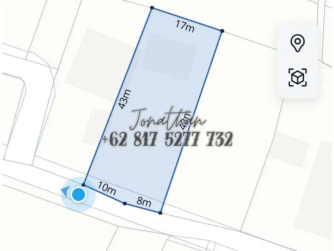 Dijual Tanah Komersil Freehold ITR Akomodasi Wisata di Cemagi Mengening Badung - LSKT - Image 3 of 7