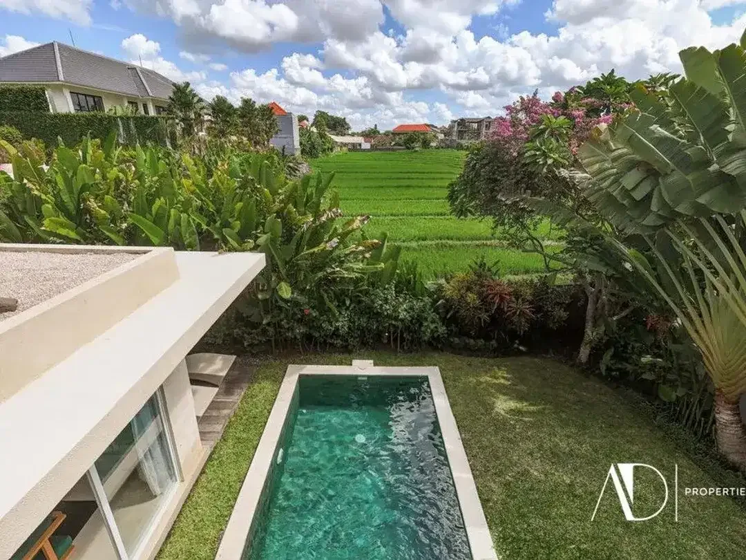LEASEHOLD | CONTEMPORARY VILLA WITH RICE FIELD VIEWS IN BERAWA, CANGGU - Image 4 of 10