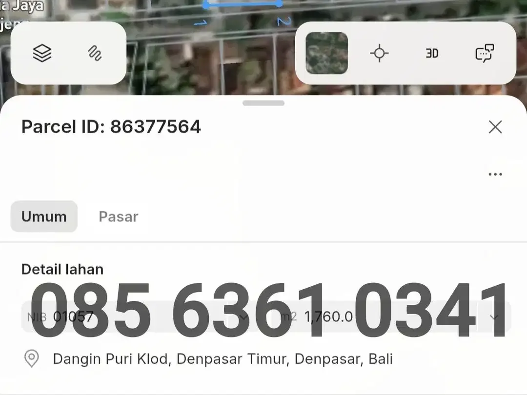 Tanah Bonus Gedung Jl Letda Kajeng Renon - Image 3 of 8
