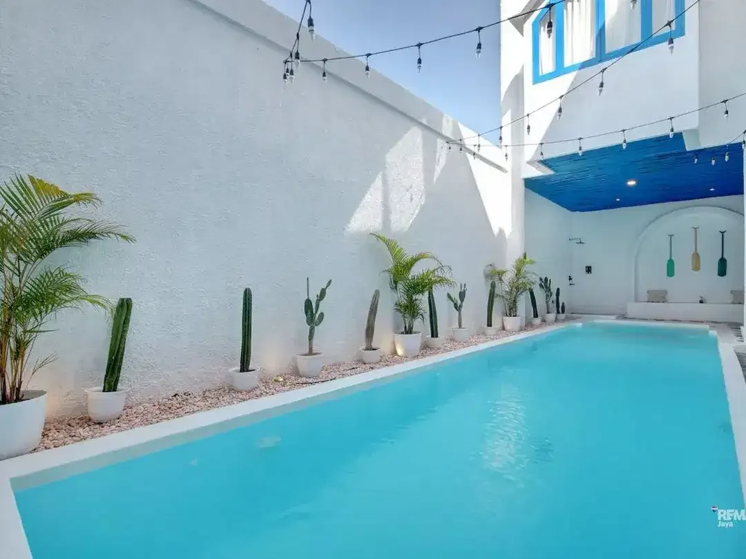 Villa Modern Santorini Dijual/ disewakan, area Ungasan. - Image 9 of 10
