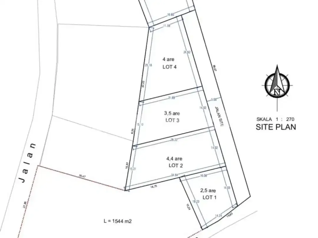 Land For Sale Ocean View, Airport View, Volcanoes In Pecatu - Image 2 of 5
