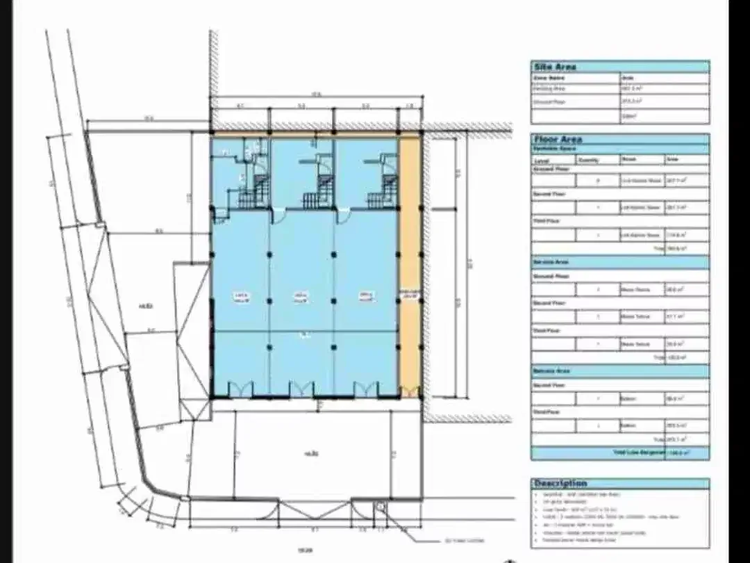 Jual atau sewakan luas 8 are Gedung 3 lantai, hook jln utama Buluh Indah Denpasar - Image 5 of 7
