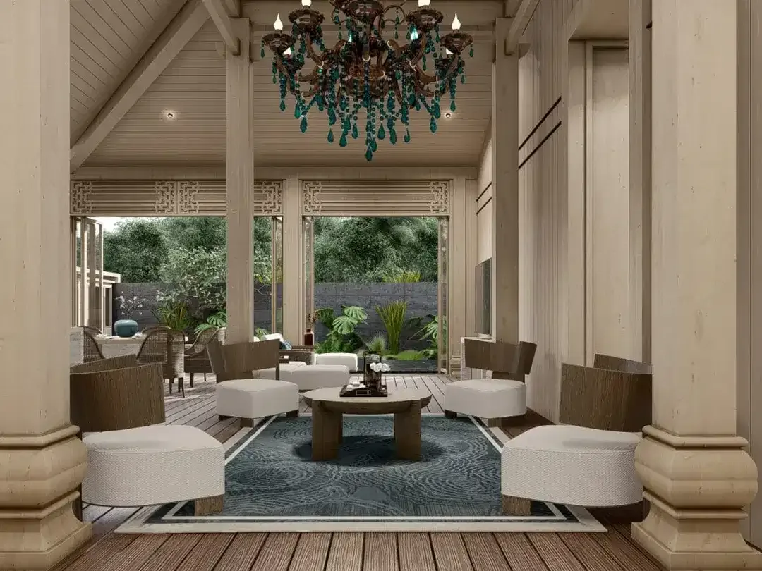 Freehold - Rare Riverside Heritage villa in Gated Berawa Enclave, Canggu, Bali - Image 3 of 10