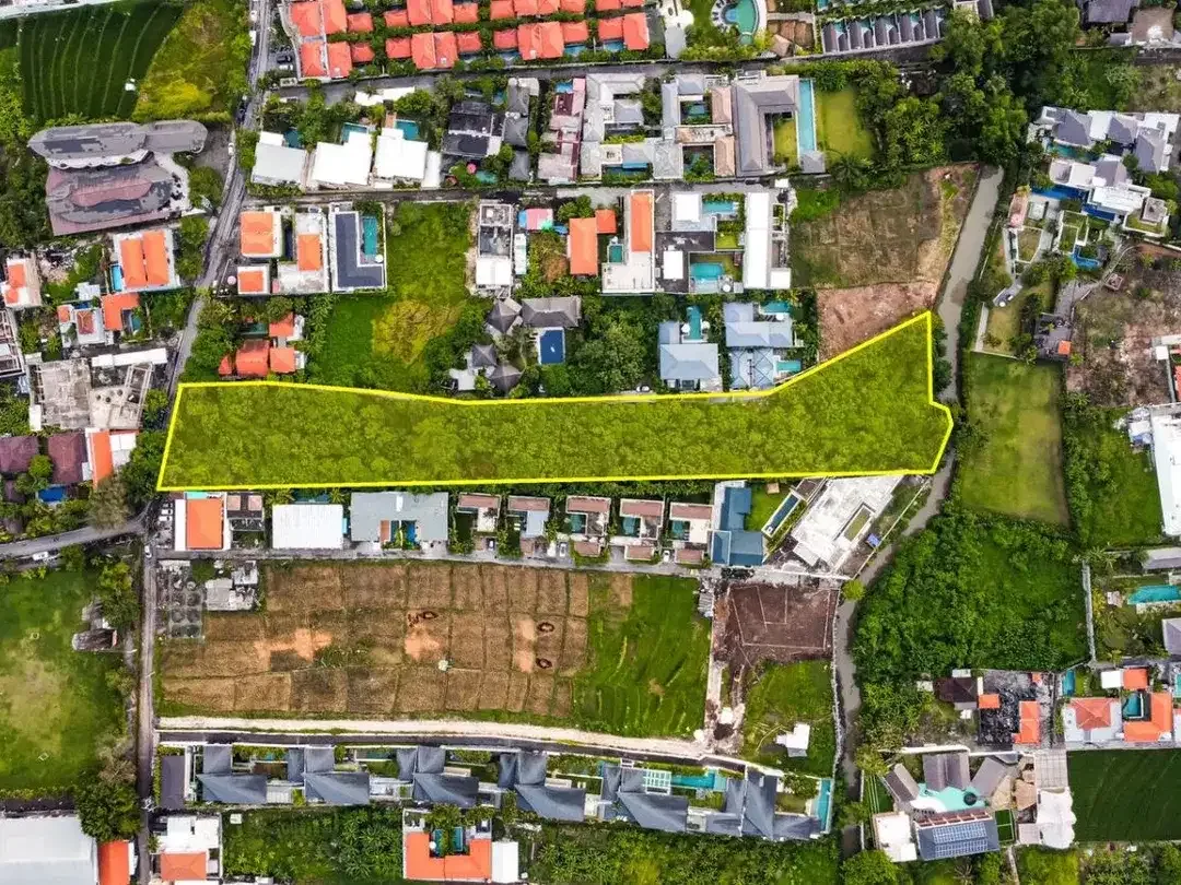 DIJUAL TANAH PINGGIR SUNGAI DEKAT PANTAI BERAWA BALI - Image 6 of 10