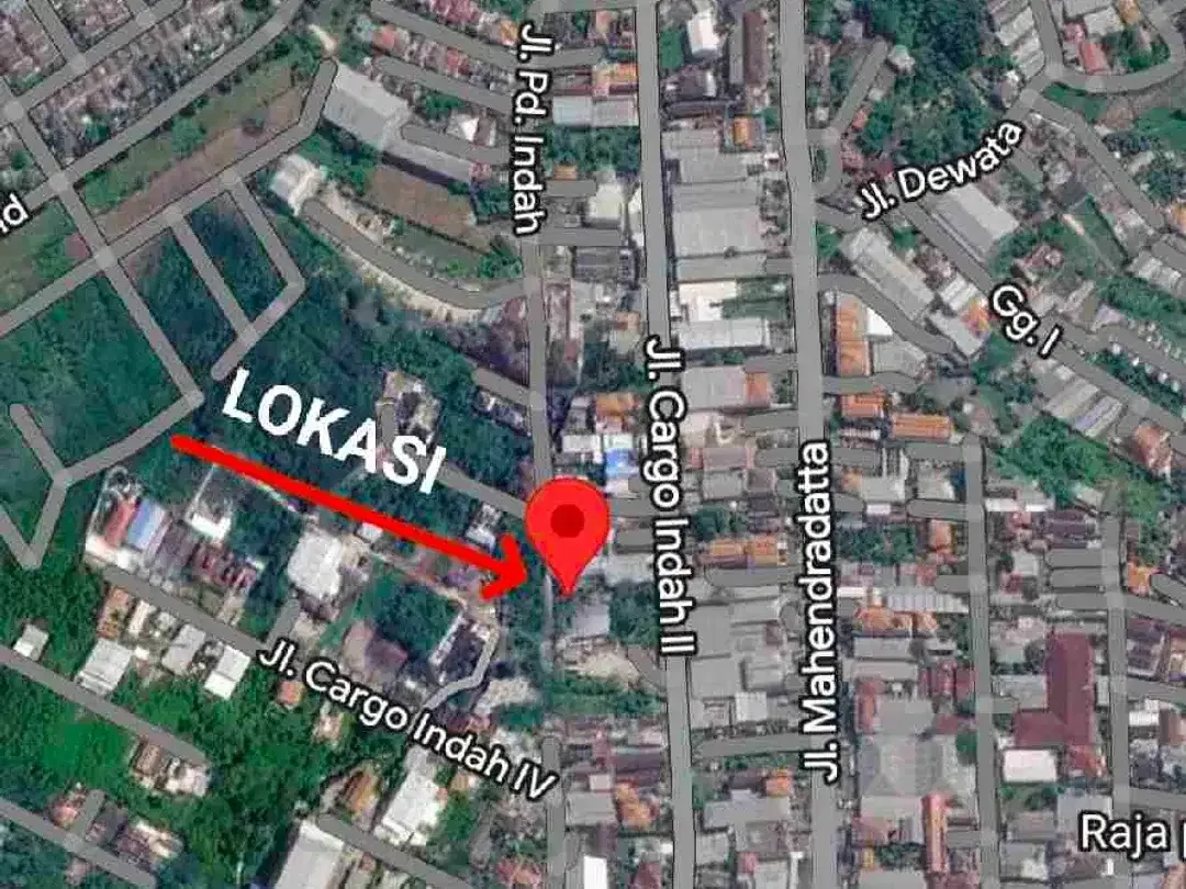 Di jual tanah luas 495 M2 di jalan cargo indah selatan Citraland Denpasar - Image 10 of 10