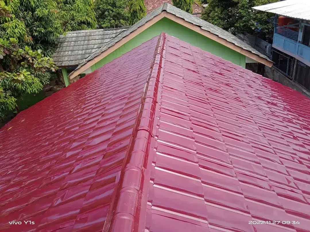 Pasang baja ringan Plapon PVC terpasang rapi - Image 5 of 10