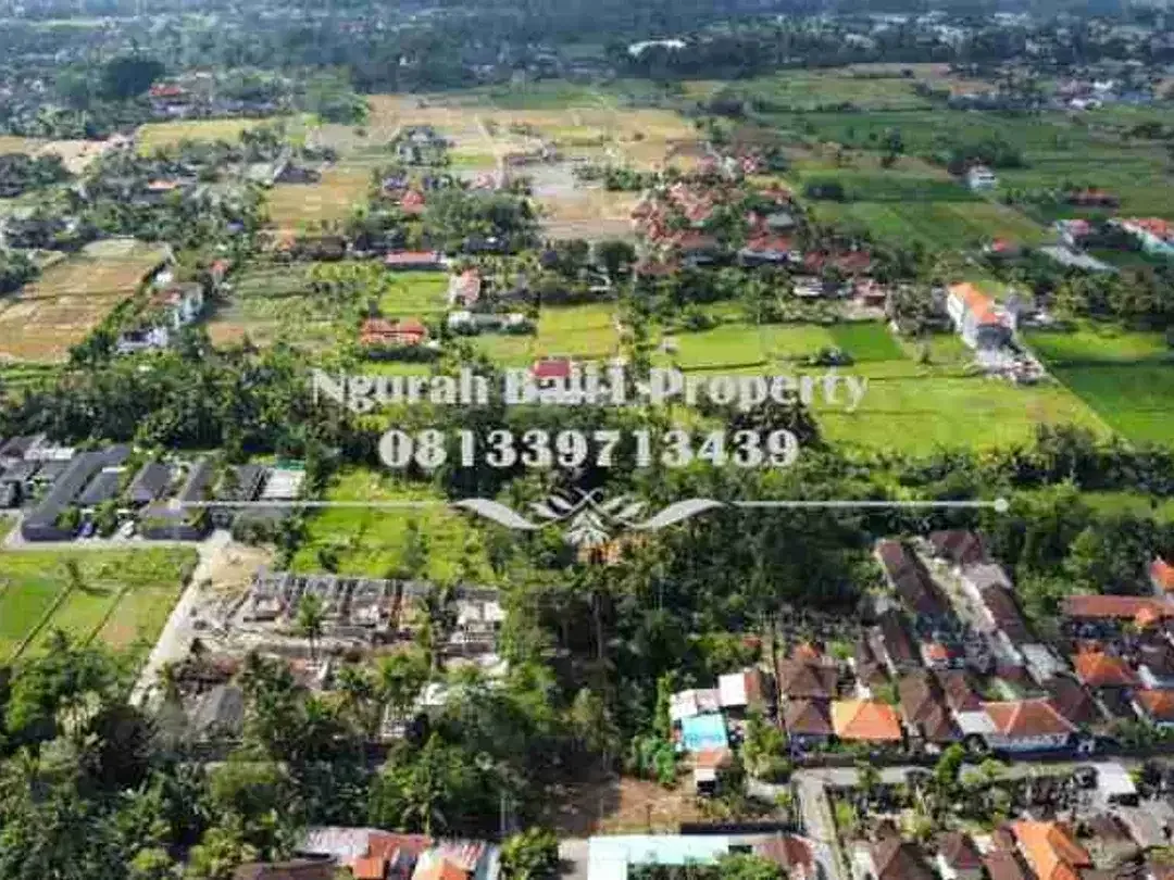 Tanah Premium Disewakan Luas 5664 m2 View Sawah Kawasan Villa di Sayan Ubud - Image 3 of 7