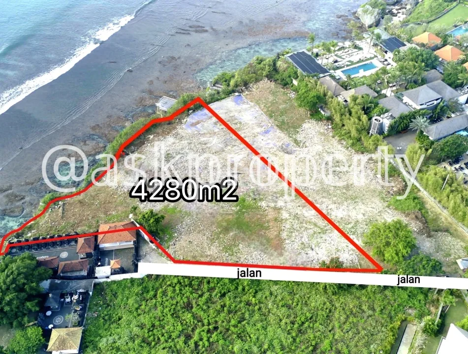 Dijual Tanah Tebing Barat View Sunset Freehold Padang Padang Pecatu Bali - Image 1 of 4