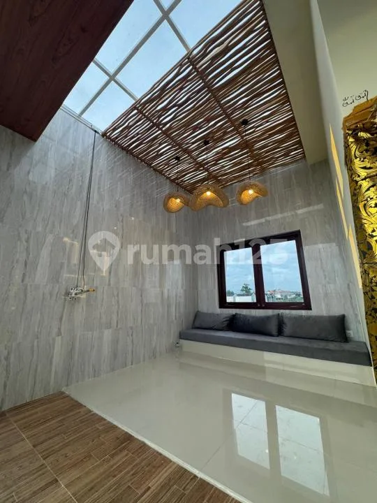 Brand New Villa In Tibubeneng Canggu. View Rice Field Fully Furnished - Image 3 of 4