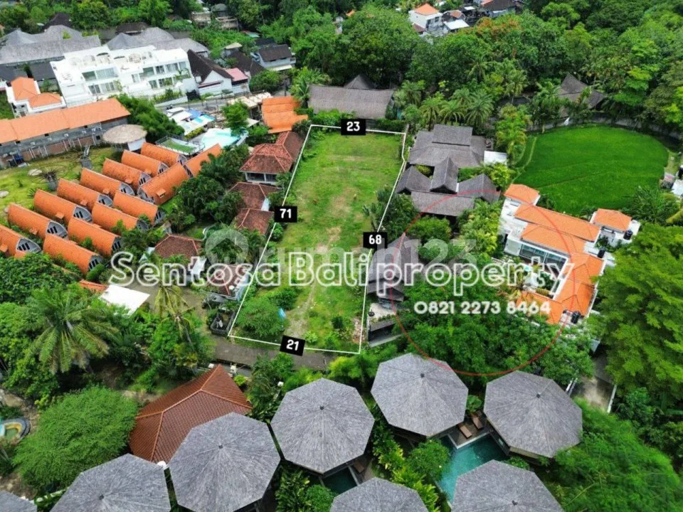 Freehold Land Sale 1350M2 Tumbak Bayuh Pererenan Canggu Bali - Image 4 of 4