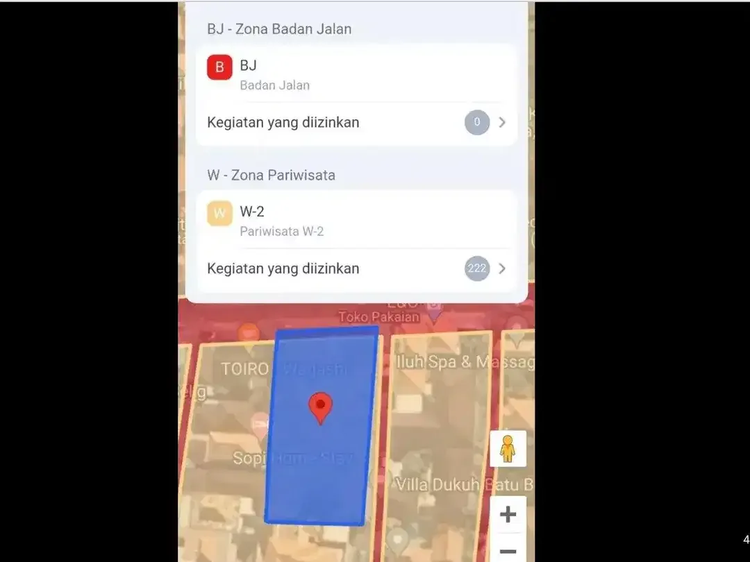 TANAH STRATEGIS PINGGIR JALAN BATU BELIG SEMINYAK - Image 3 of 3