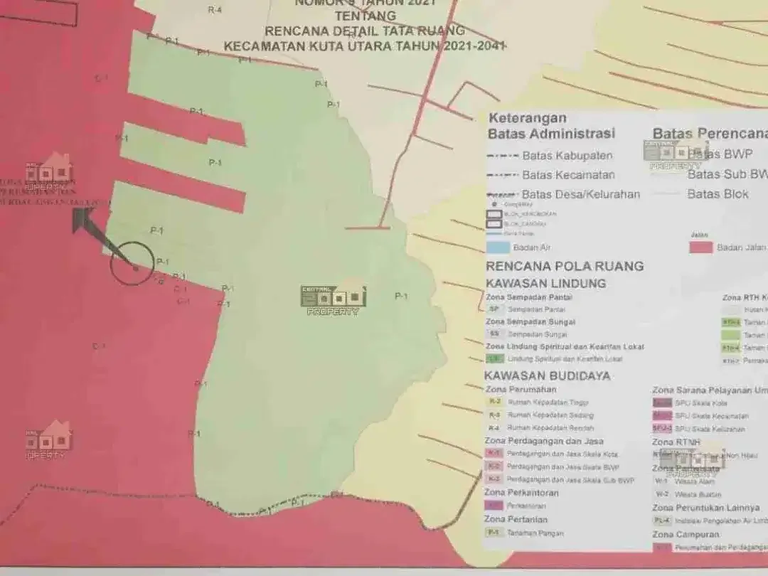 Premium Land for Sale, Bumbak Umalas Bali - Image 5 of 5