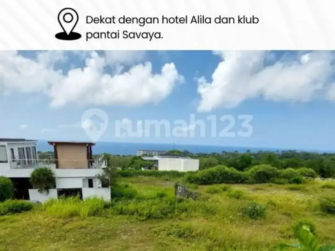 Land For Sale Unblock View At Uluwatu, Close To Alila Hotel And Savaya Beach Club. - Image 1 of 5